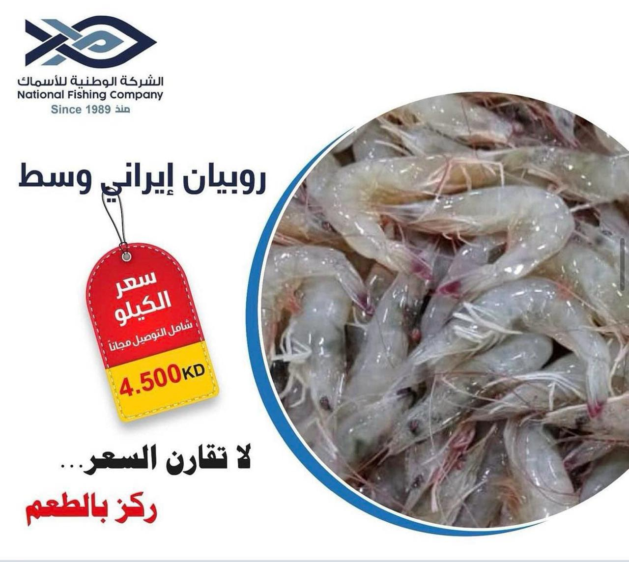 Medium Iranian Shrimp 1kg